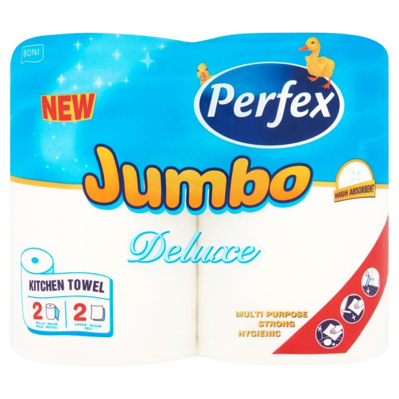 Perfex Паперові рушники  Deluxe Jumbo, двошарові, 2 рулони (8606102287374) - зображення 1