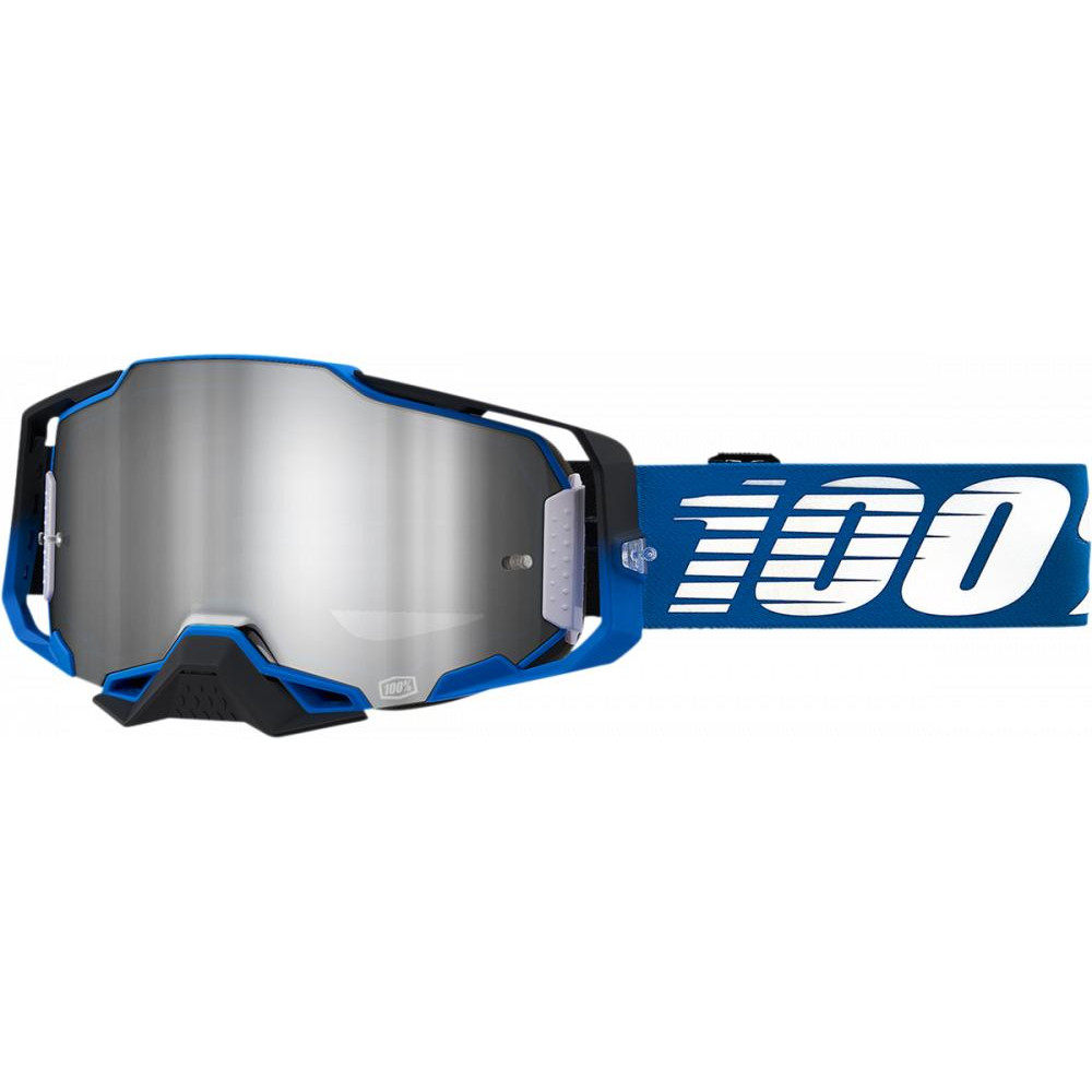 Ride 100% Мото очки 100% Armega Rockchuck, линза Mirror Flush Silver - зображення 1