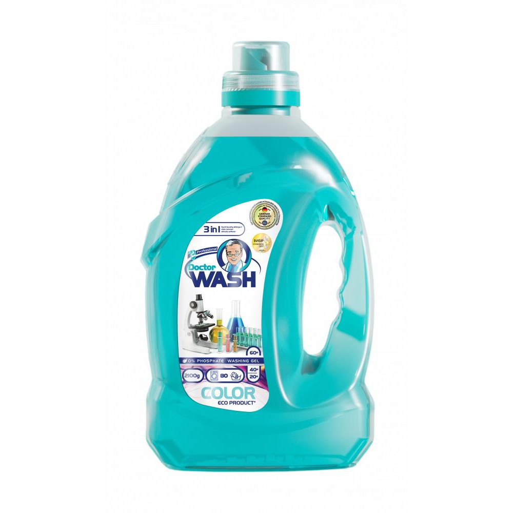 Doctor Wash Гель для цветных вещей Color 2.1 кг (4260637720337) - зображення 1