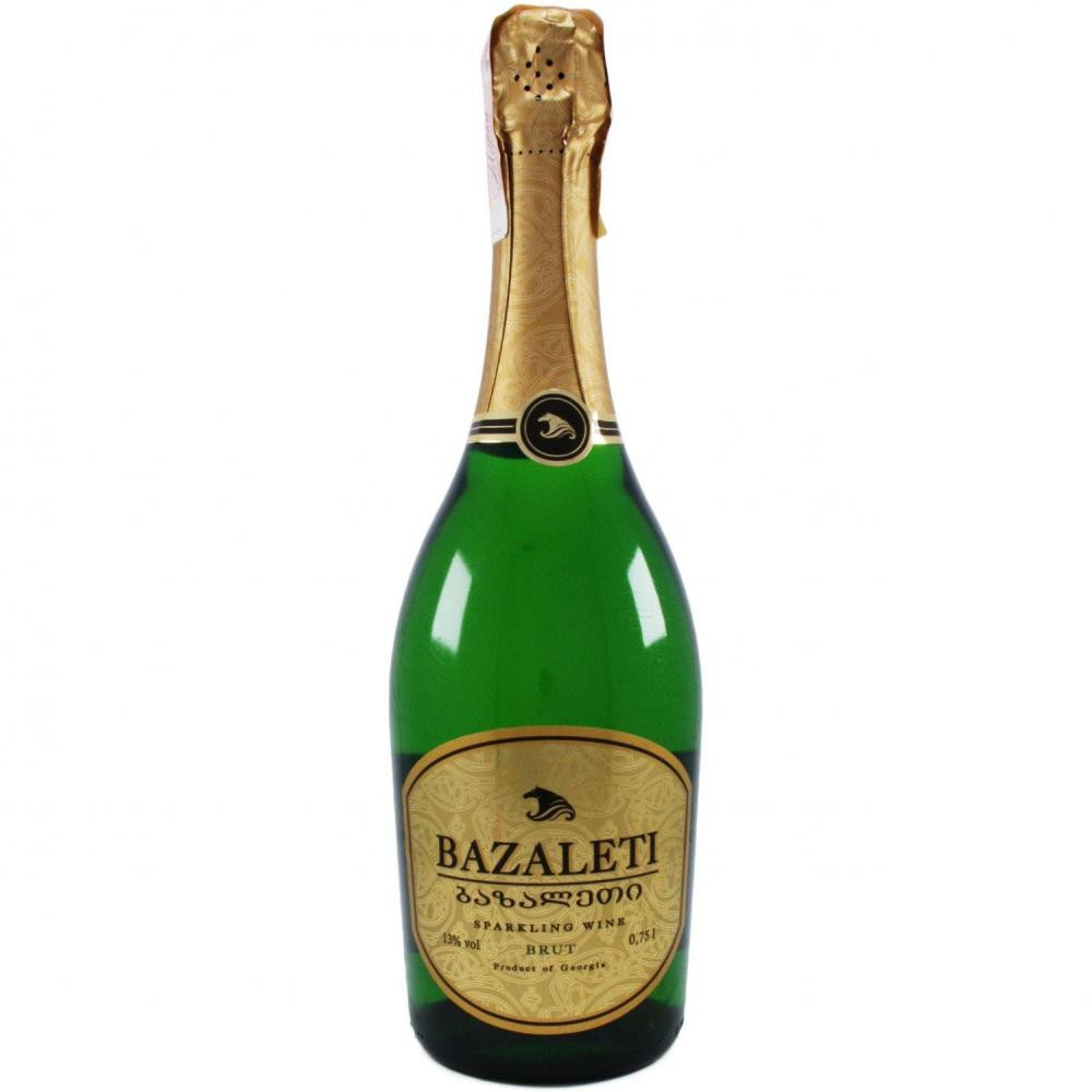Bazaleti Шампанське біле брют 0,75л (4860004073020) - зображення 1