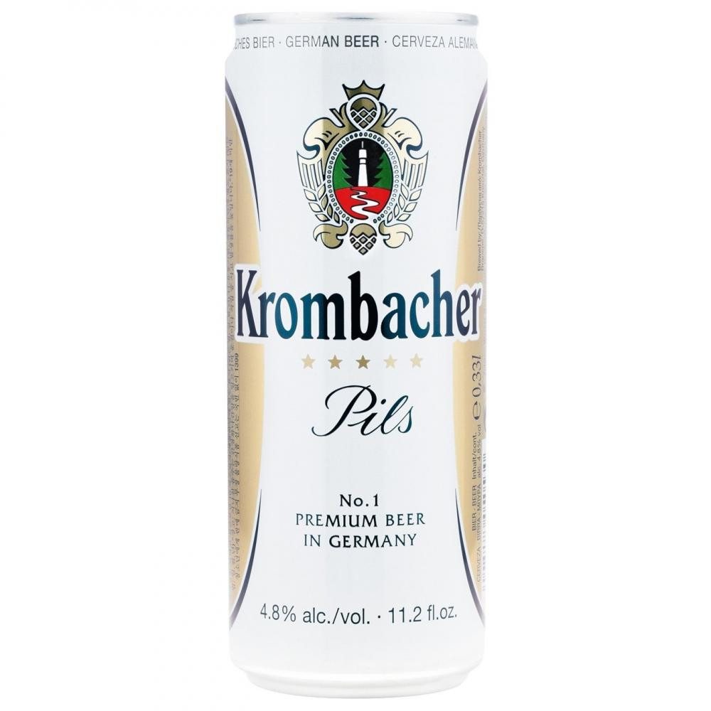 Krombacher Пиво , Pils, in can, 0.5 л (4008287051032) - зображення 1