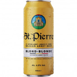 St.Pierre Пиво  Blonde світле з/б, 0,5 л (5410583803465)