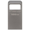 Kingston 128 GB DataTraveler Micro 3.1 Metal (DTMC3/128GB) - зображення 1