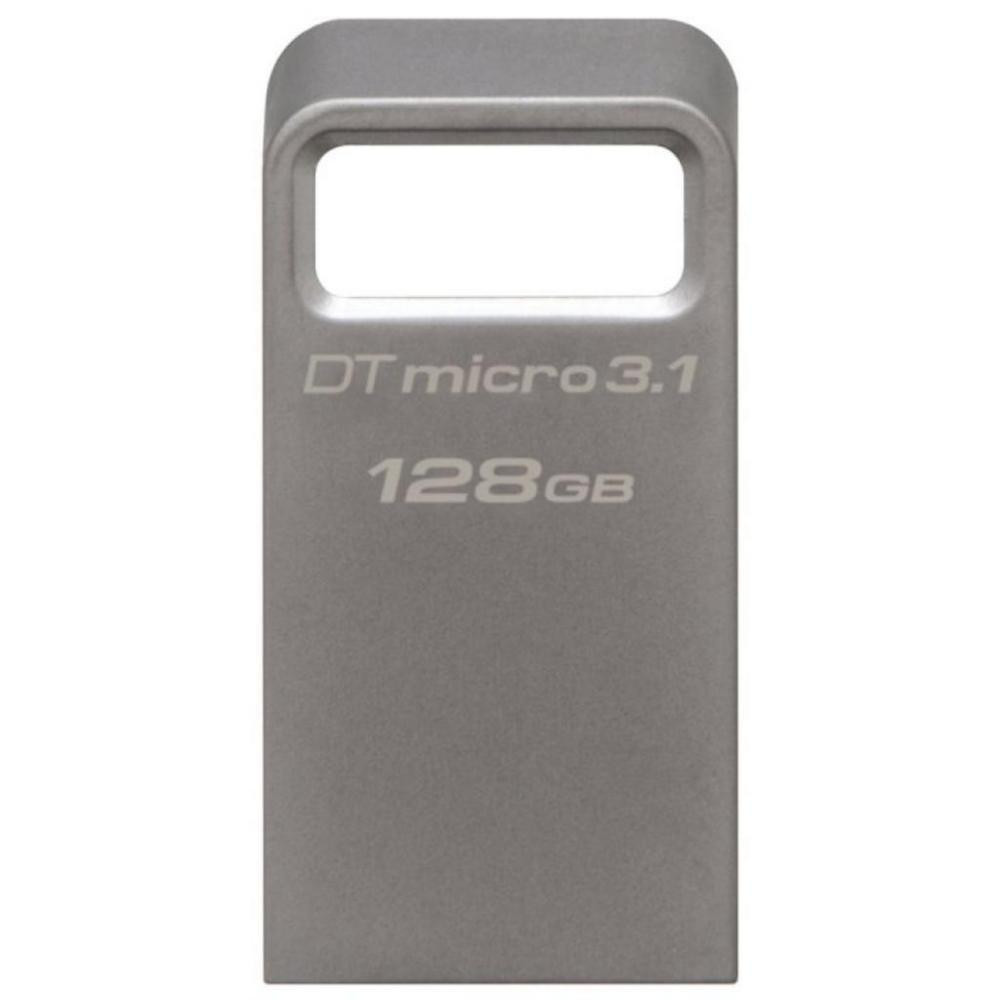 Kingston 128 GB DataTraveler Micro 3.1 Metal (DTMC3/128GB) - зображення 1