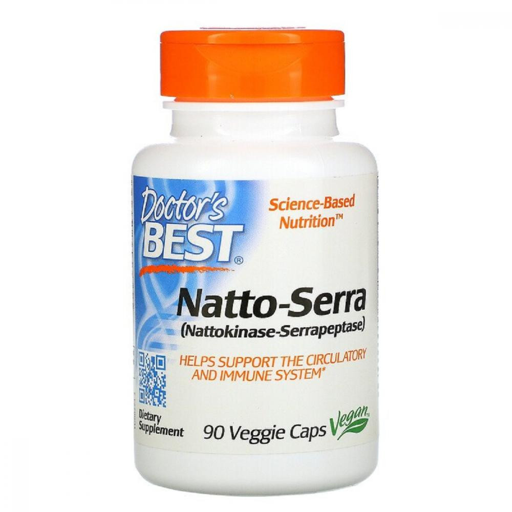 Doctor's Best Natto-Serra (90 капсул) - зображення 1