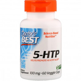 Doctor's Best 5-HTР (5-гідроксиптриптофан) 100 мг 60 капсул