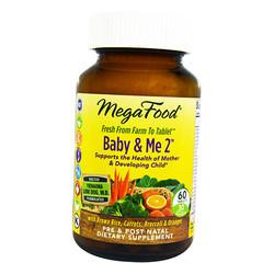 MegaFood Baby Me 2 60 таблеток (36343010) - зображення 1