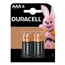 Duracell AAA bat Alkaline 6шт Basic 81485017