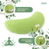 IDEIA Подушка для йоги та медитації з гречаною лузгою  46х25х10 см (8-30233*003) - зображення 1