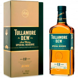 Tullamore Dew Віскі бленд  12 yo 0,7л 40% (5011026108163)