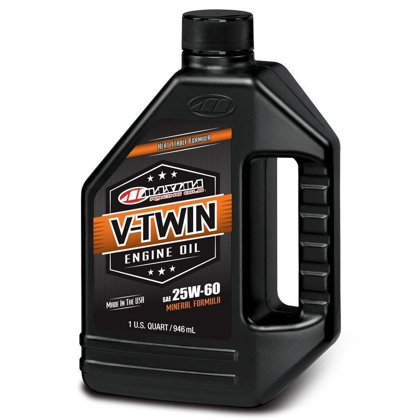 MAXIMA RACING OILS V-Twin Mineral 60W 1л - зображення 1