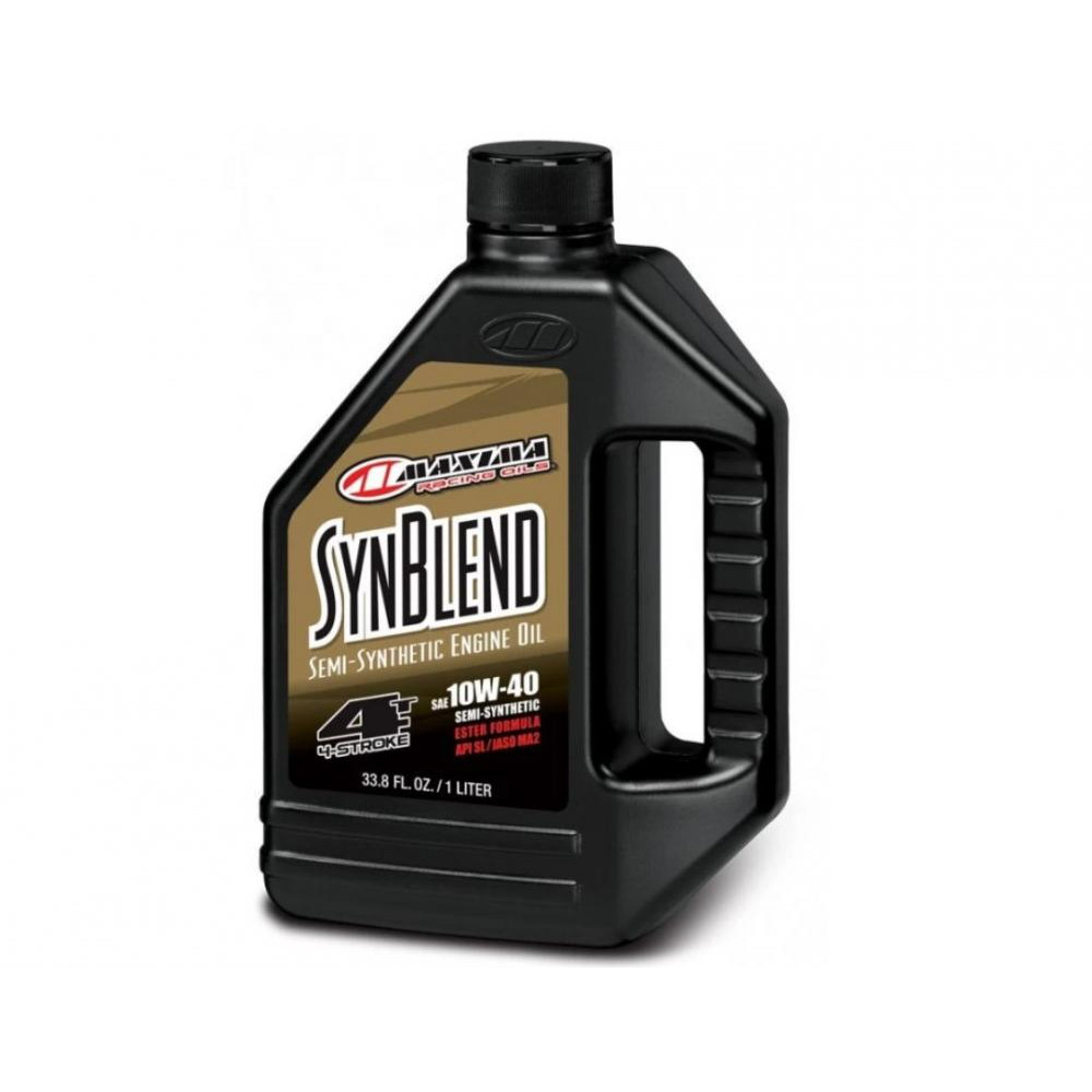 MAXIMA RACING OILS Synthetic Blend 10W-40 4л - зображення 1