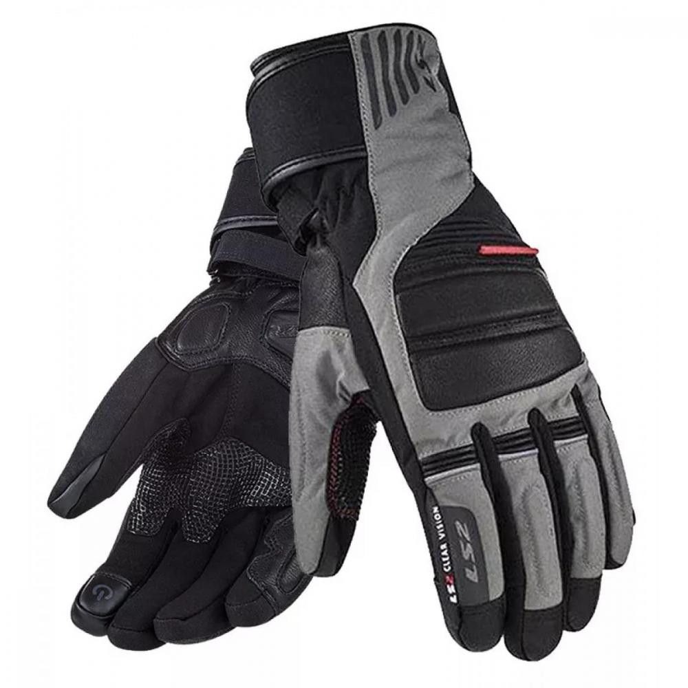 LS2 Мотоперчатки мужские LS2 Frost Man Gloves Black (2XL (70110W0112XL)) - зображення 1