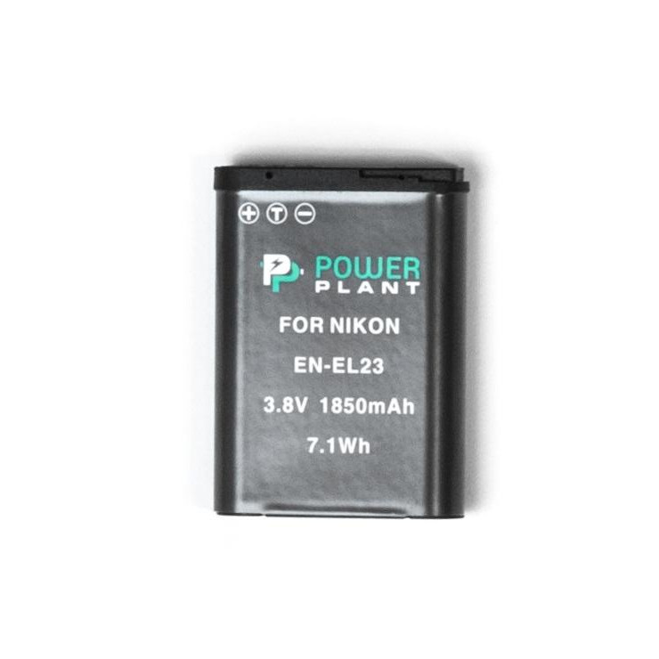 PowerPlant Аккумулятор для Nikon EN-EL23 (1850 mAh) - DV00DV1396 - зображення 1