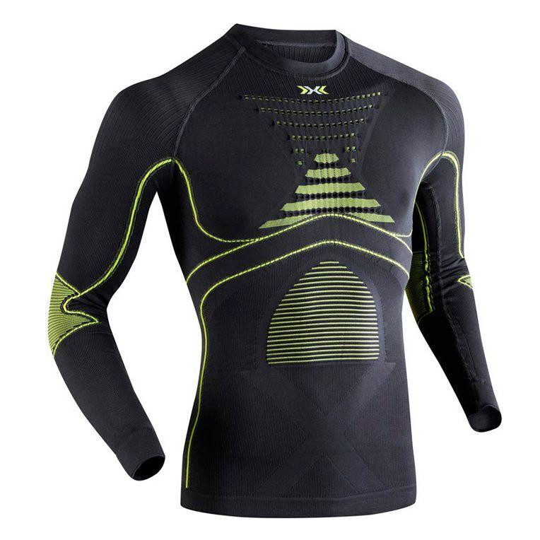 X-Bionic Термокофта  Energy Accumulator Evo Shirt Long Sleeves Round Neck Man Black S/M (1068-I020216 S/M G09 - зображення 1