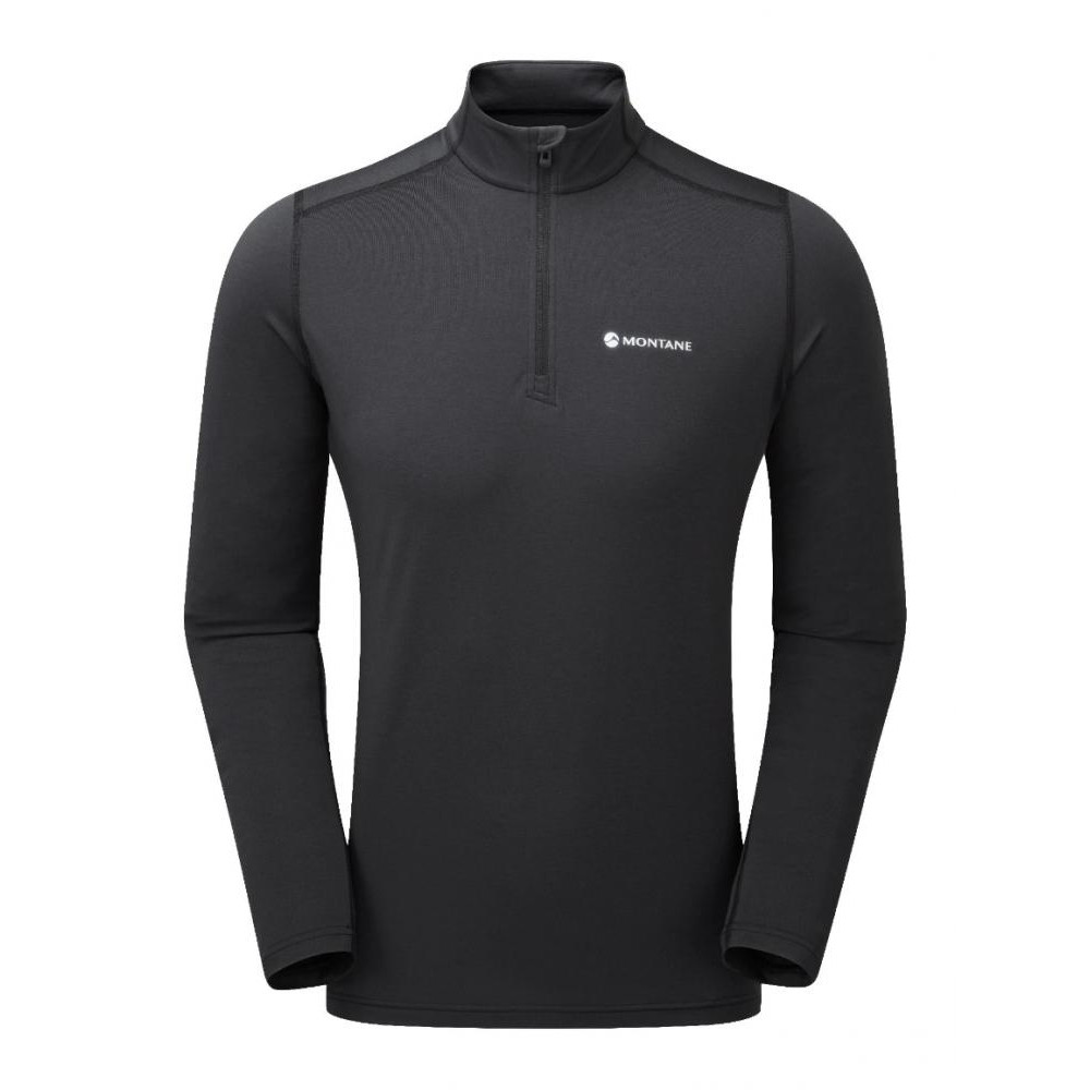 Montane Кофта  Dart Thermo Zip Neck Black S (1004-MDTZNBLAB12) - зображення 1