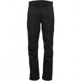 Black Diamond Штани  M Stormline Stretch FL ZP Rain Pants M Чорний (1033-BD Z9LC.015-M)