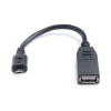 REAL-EL USB 2.0 micro 5P to AF OTG 0.1m (EL123500014) - зображення 2
