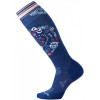 Smartwool Шкарпетки  Wm's PhD Ski Light Elite Pattern Dark Blue M (1033-SW 01369.491-M) - зображення 1