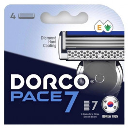 Dorco Картриджи  Pace7 для мужчин 7 лезвий 4 шт (8801038585581)