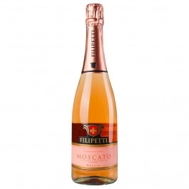 Valsa Nuovo Perlino Вино Filipetti Moscato Rosato 0,75 л солодке ігристе рожеве (8006883845303)