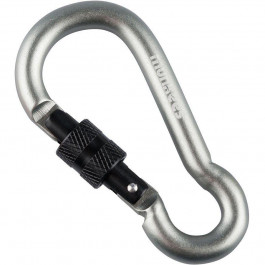   Munkees Брелок-карабін  3247 Pear with Screw Lock 7х70 мм Grey (1012-3247-GY)