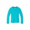 Smartwool Кофта  Women's Merino 250 Baselayer Crew Boxed Capri Blue Heather XS  (1033-SW SW016370.382-XS) - зображення 1