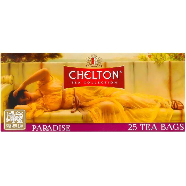 Chelton Чай чорний  Paradise, 25*1,5 г (4792055021005) - зображення 1