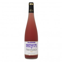 Anecoop Вино  Freegold Rose Do рожеве солодке 0.75 л 12% (8412276358327)