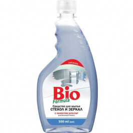 Bio Formula Засіб для миття скла та дзеркал  Антипар запаска 500 мл (4820168432545)