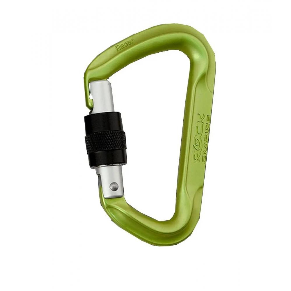 Rock Empire Карабін  Carabiner Racer S Lime (1053-ZRC047.000+0000S0006) - зображення 1