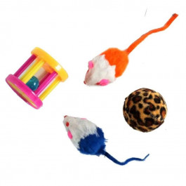 Fox Набір іграшок для котів , 4 шт. (5901436131564)