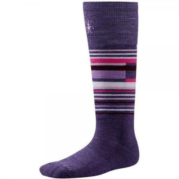 Smartwool Шкарпетки  Kid's Wintersport Stripe Desert Purple XS (1033-SW SW198.284-XS) - зображення 1