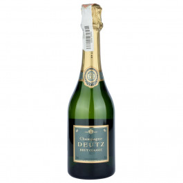 Deutz Шампанське  Brut Classic, біле, брют, AOP, 12%, 0,375 л (130) (3359952001007)