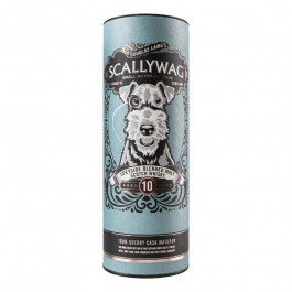 Douglas Laing & Co Віскі  Scallywag 10 уо Blended Malt Whisky, в тубусі, 46%, 0,7 л (5014218816570)