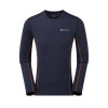 Montane Термокофта  Dart Long Sleeve T-Shirt Antarctic Blue M (1004-MDRLSANTM12) - зображення 1