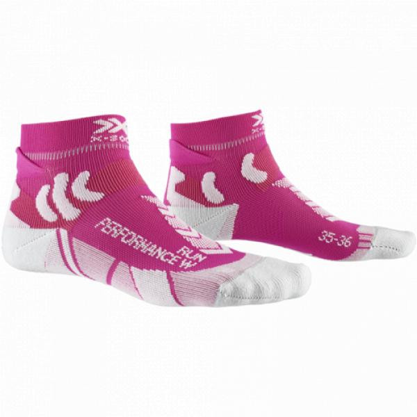 X-Socks Шкарпетки  Run Performance Women 35-36 Білий/Рожевий (1068-XS-RS15S19W 35-36 P0) - зображення 1