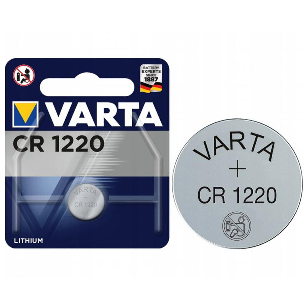 Varta CR-1220 bat(3B) Lithium 1шт (06220101401) - зображення 1