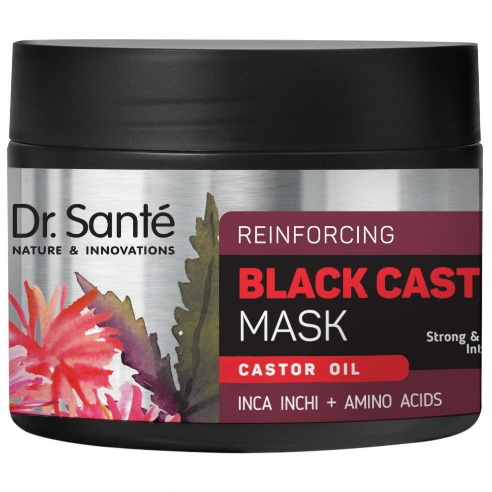 Dr. Sante Маска для волосся  Black Castor Oil 300 мл (8588006040463) - зображення 1