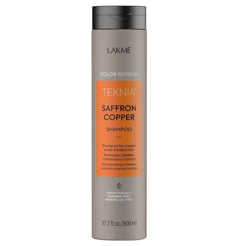 LAKME Шампунь  для обновления цвета медных оттенков волос Teknia Color Refresh Saffron Copper Shampoo 300  - зображення 1