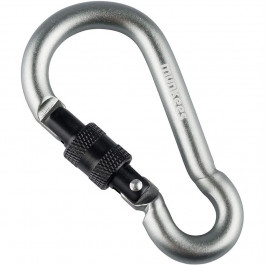   Munkees Брелок-карабін  3249 Pear with Screw Lock 8х80 мм Grey (1012-3249-GY)