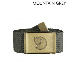 Fjallraven Ремінь  Canvas Brass Belt 4см Mountain Grey (77297.032)