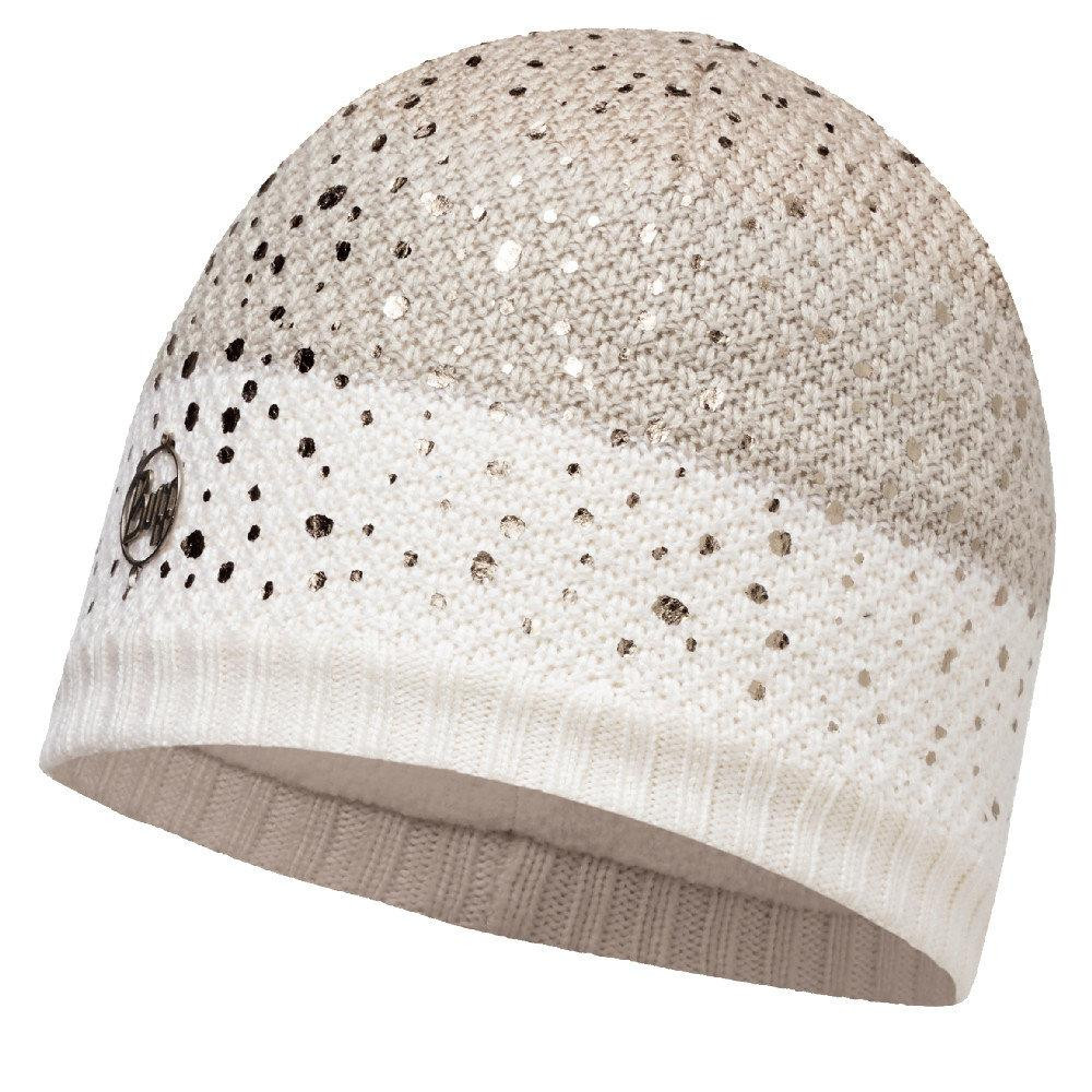 Buff Шапка  Knitted & Polar Hat Lia, Starwhite (BU 113524.009.10.00) - зображення 1