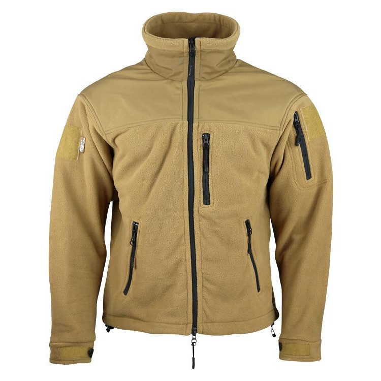 Kombat UK Defender Tactical Fleece S Coyote (kb-dtf-coy-s) - зображення 1