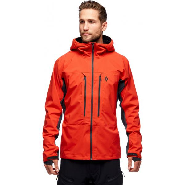 Black Diamond Куртка  M Dawn Patrol Hybrid Shell M Octane Red (1033-BD 7450048001MED1) - зображення 1