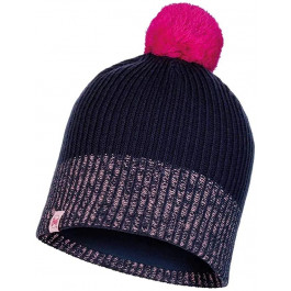   Buff Шапка детская (8-12)  Junior Knitted & Polar Hat Audny, Night blue (BU 117837.779.10.00)