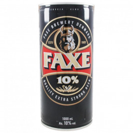 Faxe Пиво , світле, фільтроване, 10%, з/б, 1 л (582254) (5741000007709)