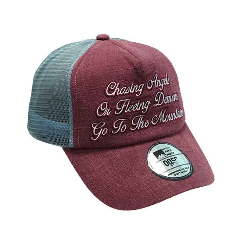 Ogso Кепка Ogso Trucker Hat Red-Charlotte (OGSO-TRACKBLACGR) - зображення 1