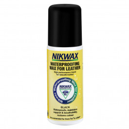 Nikwax Просочення для виробів зі шкіри  Waterproofing Wax for Leather Black 125ml (NIK-2004)