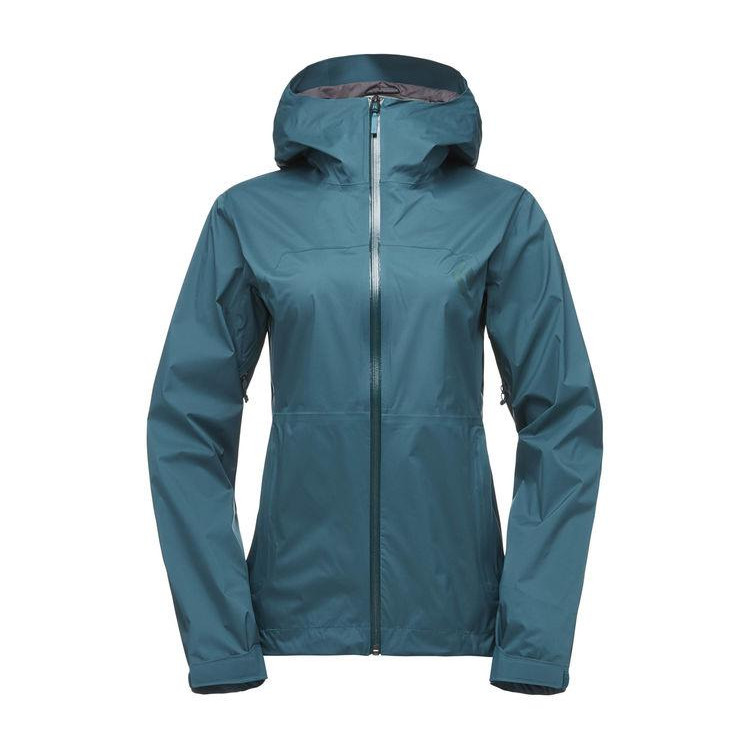 Black Diamond Куртка  W Stormline Stretch Rain Shell S Spruce (1033-BD M697.314-S) - зображення 1